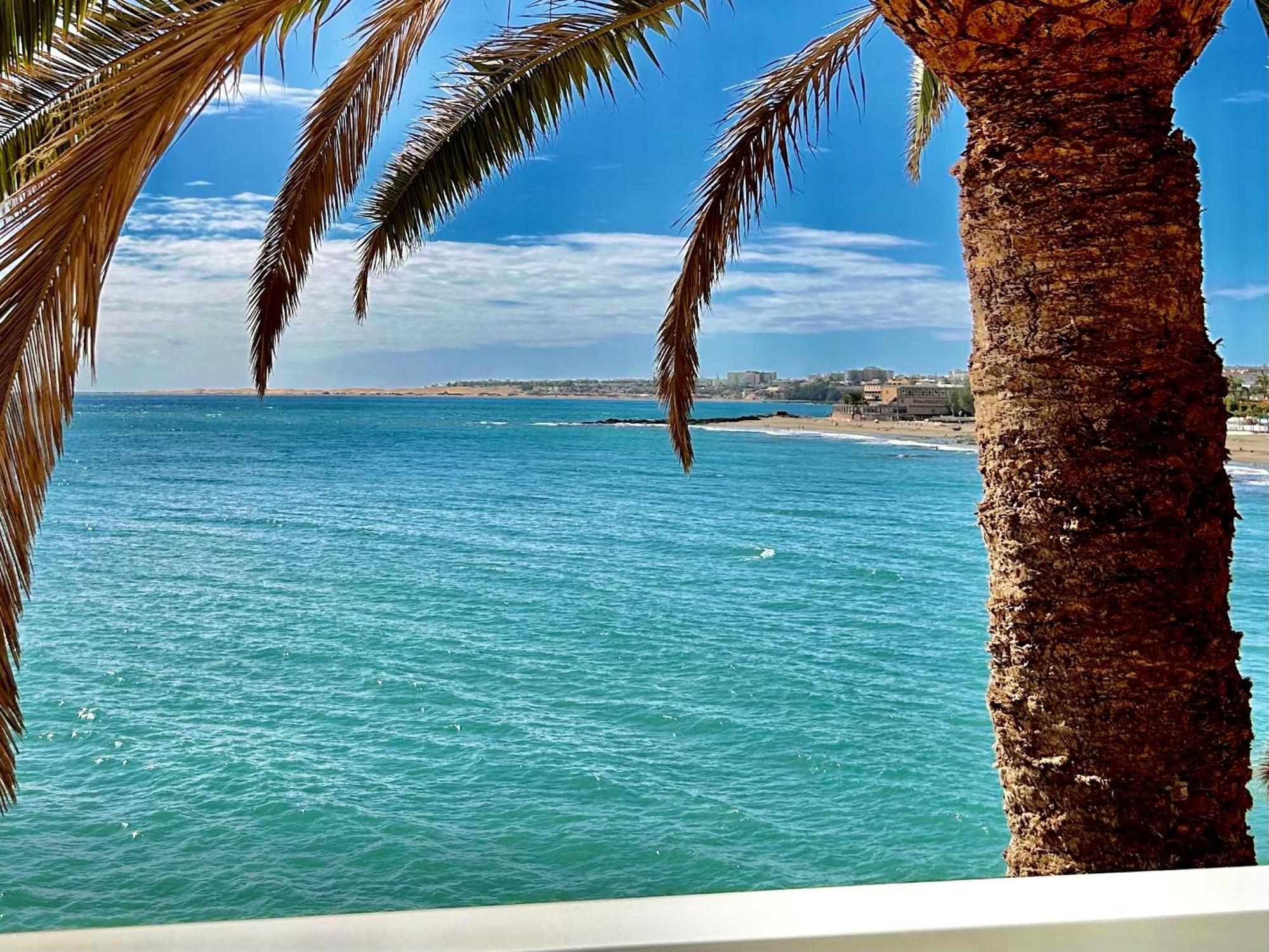 Sobre El Mar Con Vistas A Las Dunas De Maspalomas San Agustín Εξωτερικό φωτογραφία
